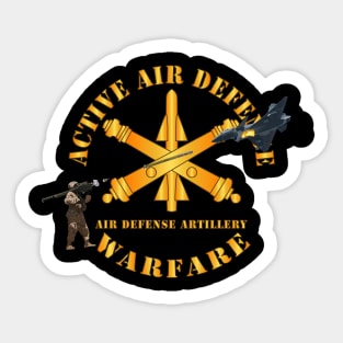 Active Air Defense Warfare - Stinger Vs Chinese Ground Support Sticker